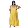 Color-added Amazon Cross-border Supply Strapless Long Doll Dress
